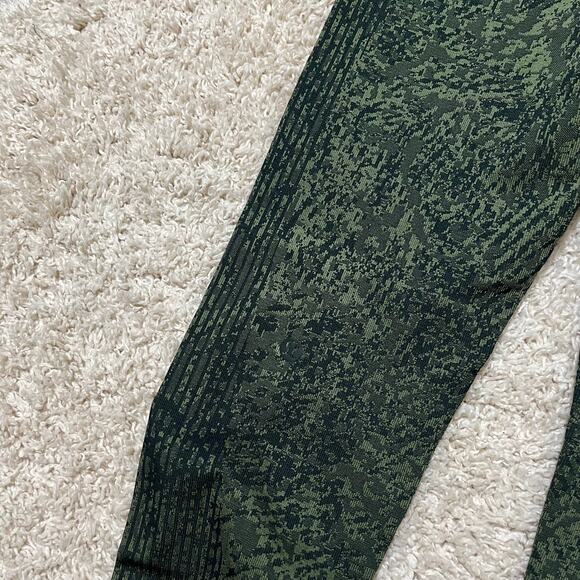 Lululemon Size 4 Rainforest Green Ebb To Train High Rise Seamless Leggings - Picture 6 of 6